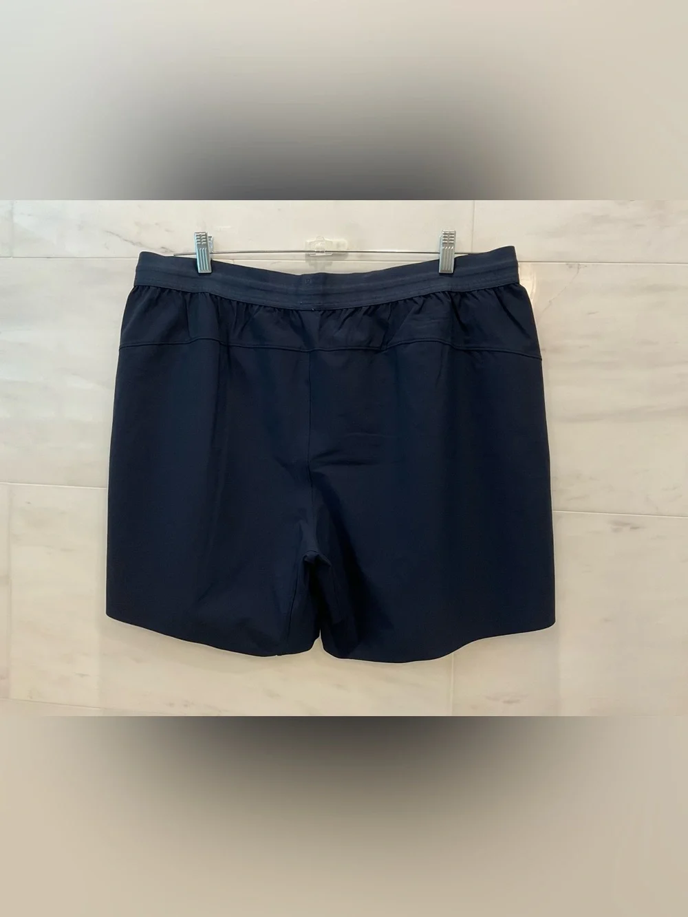 Lululemon Weightlifting Shorts - 7” - Linerless - NAVY BLUE size XXL T50